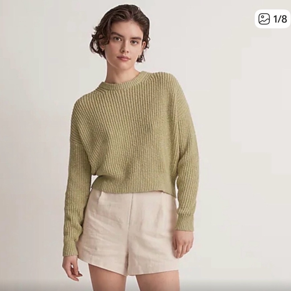 Women's matcha Green Sweater